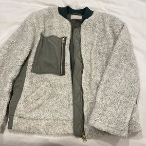 Free People Sherpa Bomber
